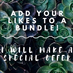 Bundle your likes and I'll send you an offer!